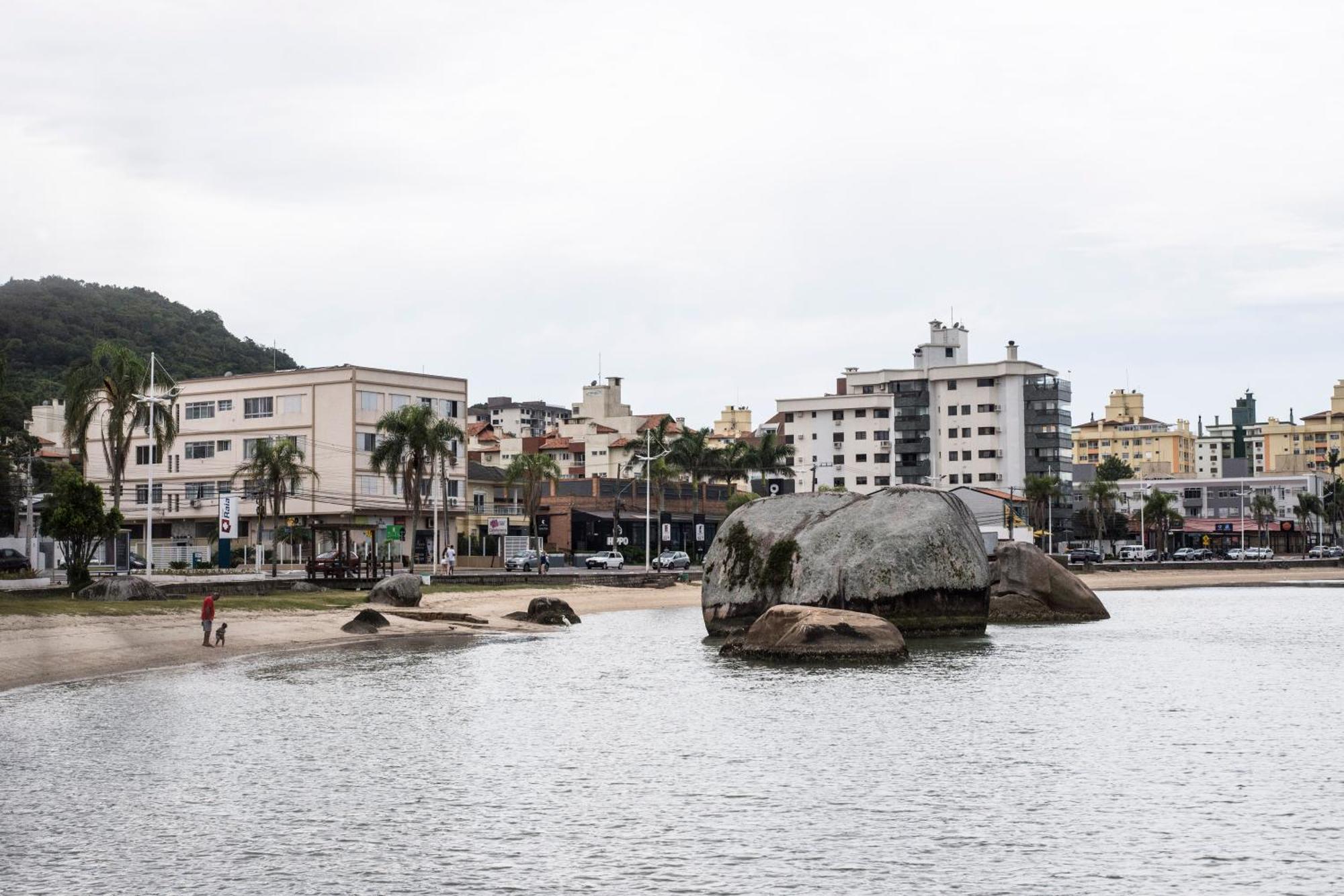Vista Mar na Via Gastronômica Coqueiros Florianopolis Exterior foto