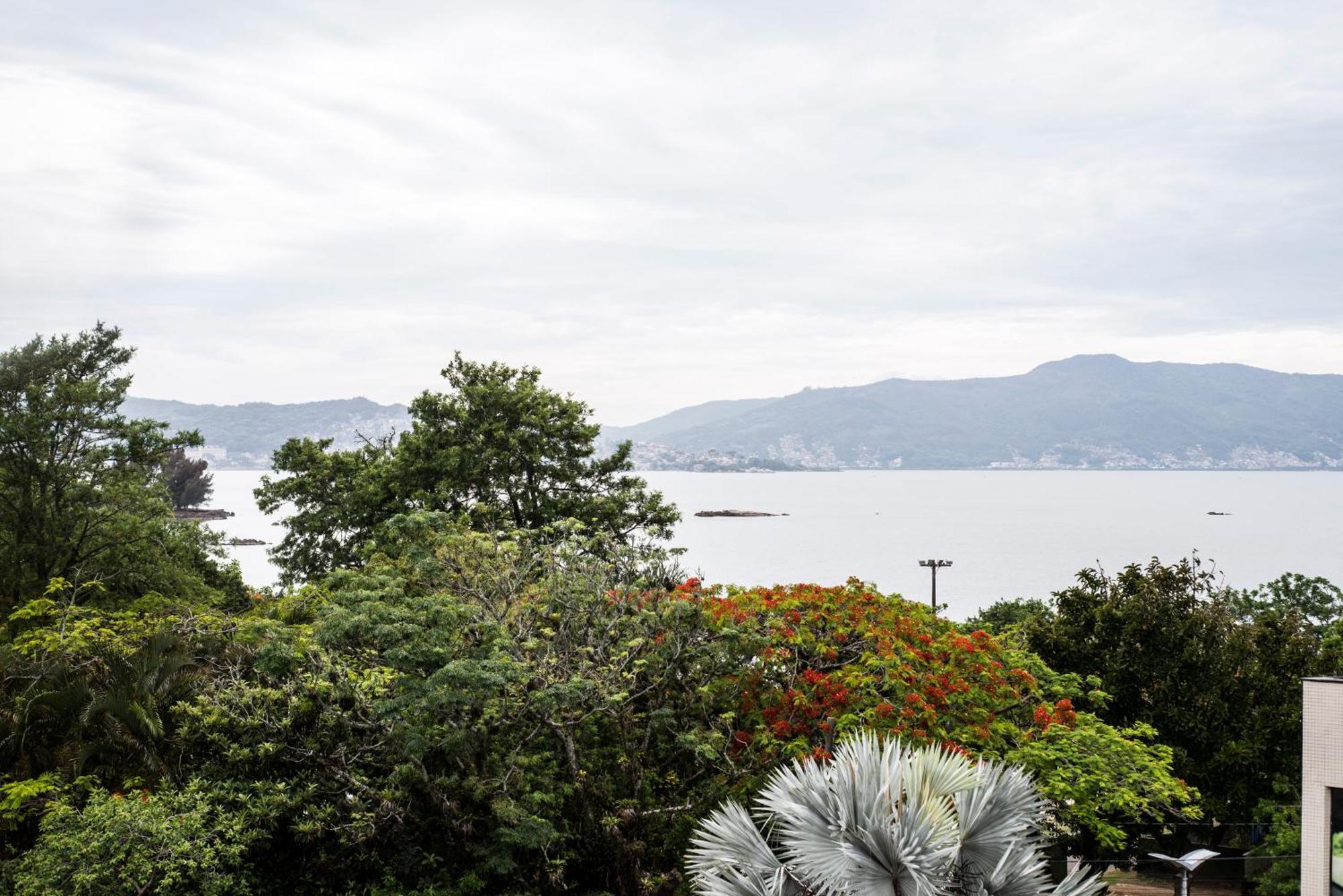 Vista Mar na Via Gastronômica Coqueiros Florianopolis Exterior foto